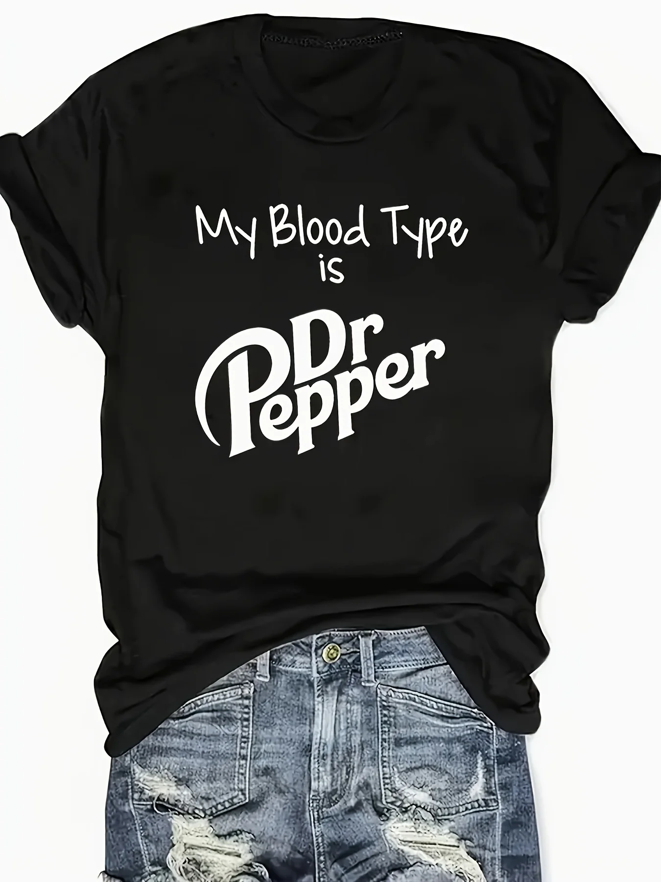 

Letter Print Plus Size T-shirt Women's Harajuku Short Sleeve Casual Women's T-shirt Clothing Street Tops Tees Aesthetic Clothes