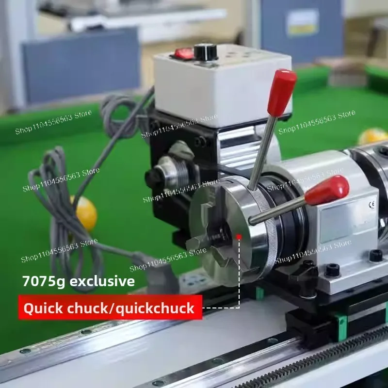 2024 Popular FS-7075D máquina de torno de reparación de piscina de billar de velocidad Variable