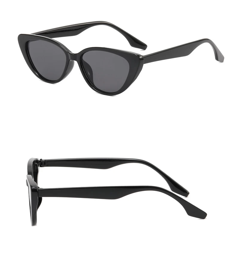 Neue Vintage Damen Cat-Eye-Sonnenbrille Retro-Brille Sommerbrille für Frauen – Detail 8