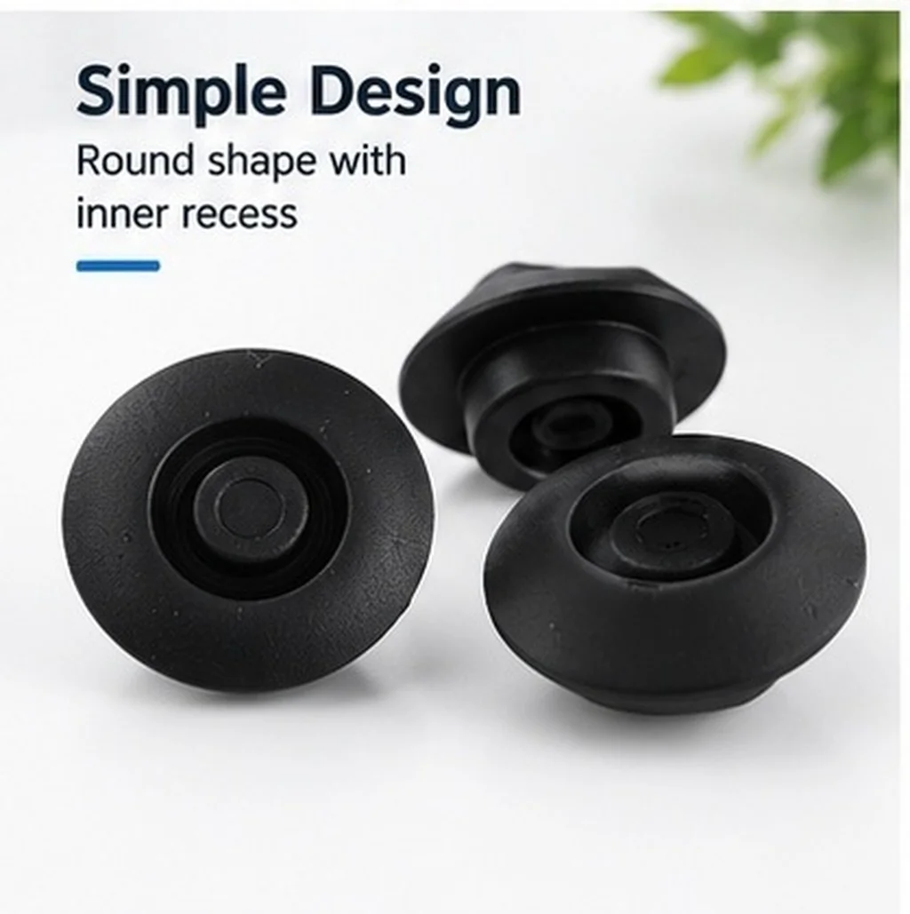 12Pcs Rubber Sealing Plug Kit Waterproof Dustproof Round Compression Stoppers for Car Door Holes Chassis Openings Frame Coverage