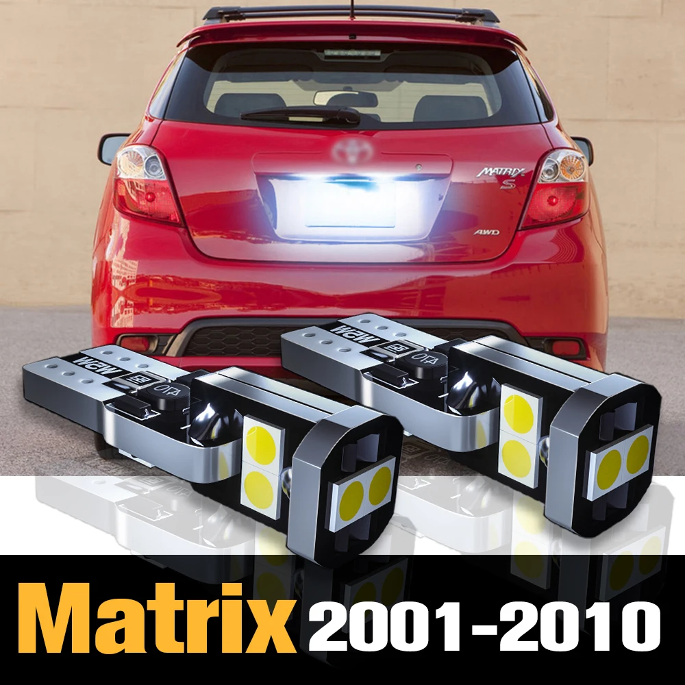 

2pcs Canbus LED License Plate Light Lamp Accessories For Hyundai Matrix 2001 2002 2003 2004 2005 2006 2007 2008 2009 2010