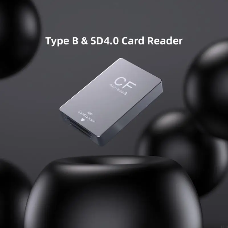 U0DB Reader scheda tipo B Affidabile CFEXPRESSS per modifica video 10GBSpeed ​​Data Trasferimento