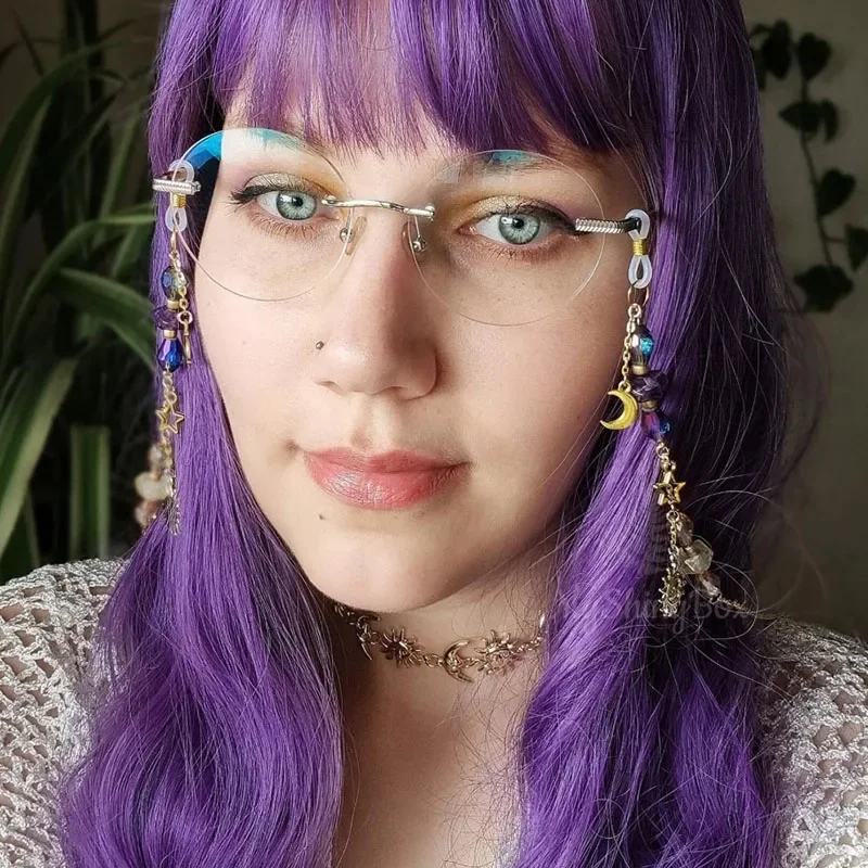 Tigereye X Tortoise Style Unisex Eyeglass Chain | Sunglass Glasses Strap Holder