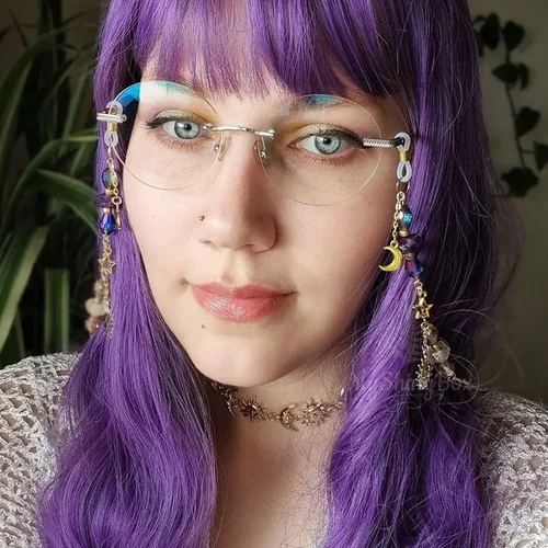 Imagen 2 del producto Cadena para anteojos unisex estilo tortuga Tigereye X |   Soporte para correa para gafas de sol