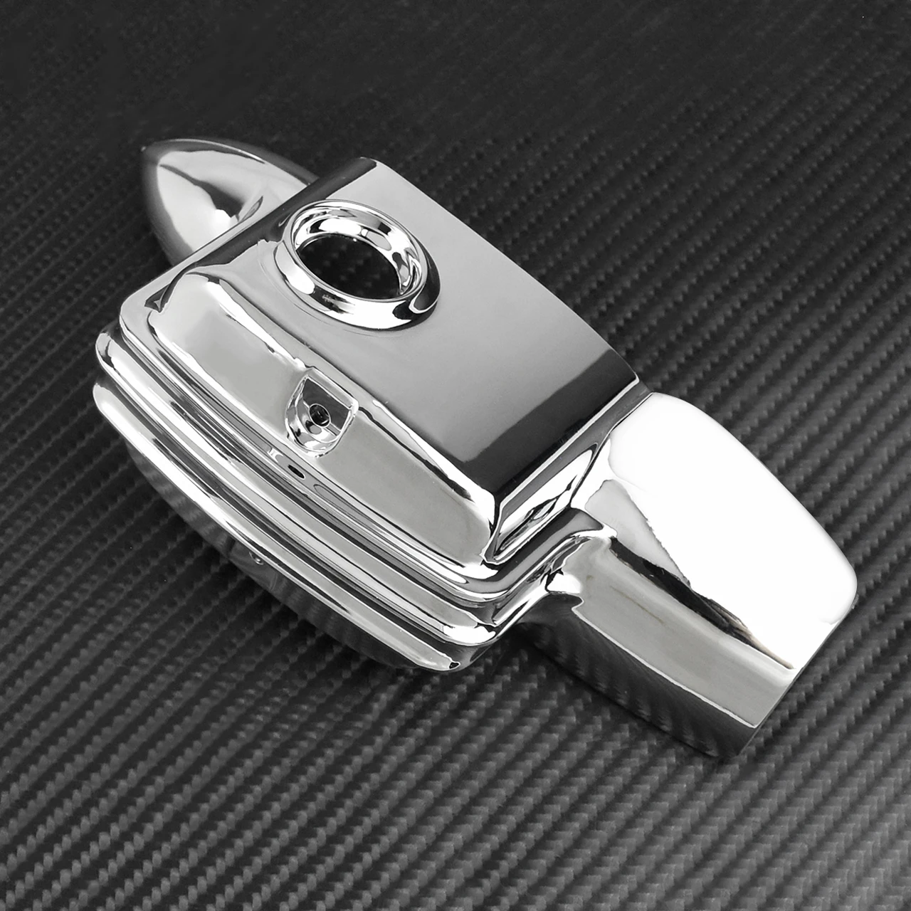 Rear Brake Master Cylinder Cover Motorcycle For Harley Touring Road King FLHR Street Electra Glide FLHT FLTRX 08-2021 Chrome ABS