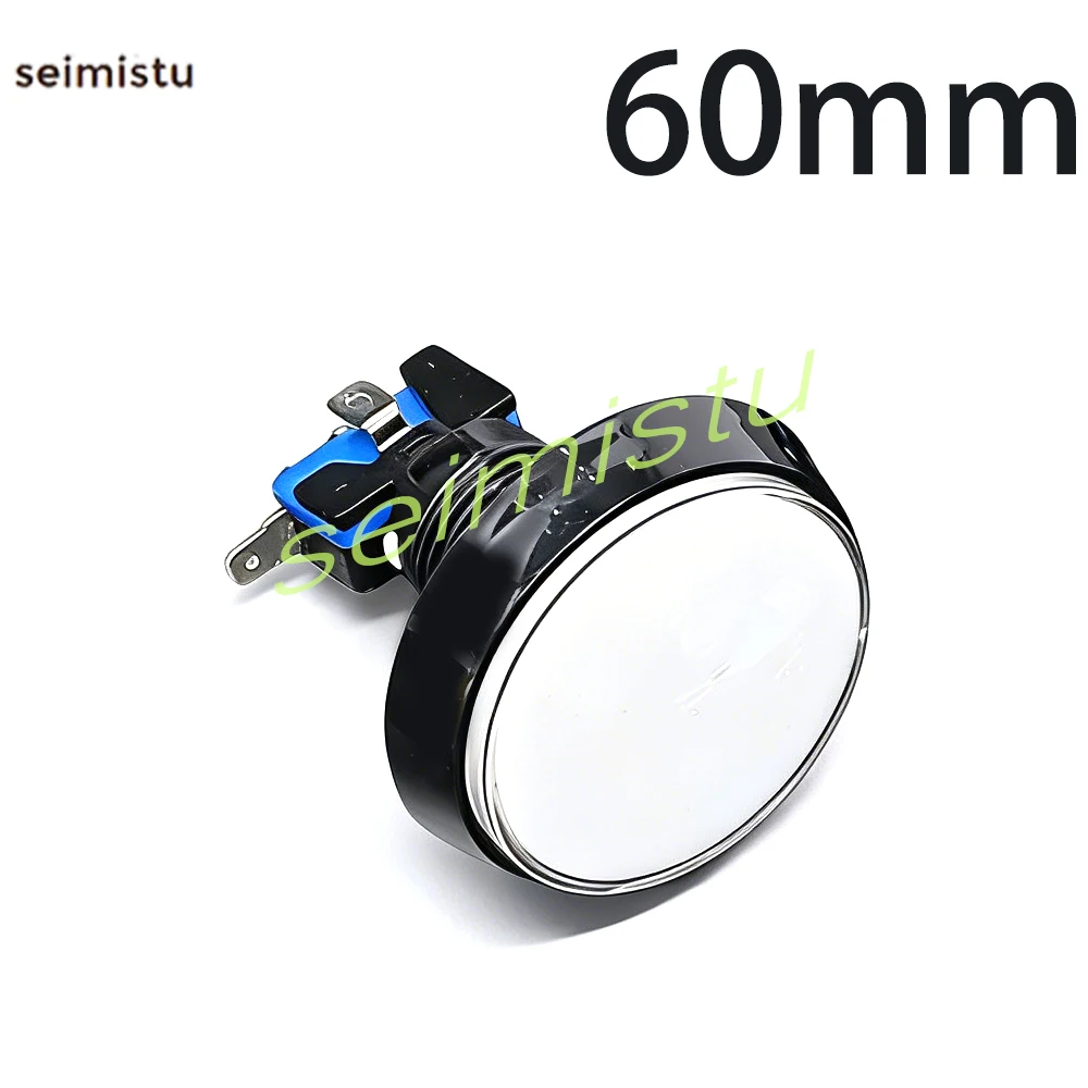 60mm Arcade-Druckknopf LED-Beleuchtet DC 12V Flachknopf für Arcade-Spielautomaten, Kartenabholung, Autowaschanlagen, Verkaufsautomaten-Teile DIY – Detail 9