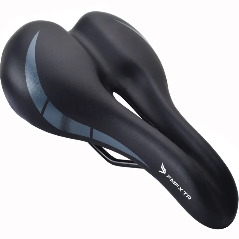 Bike Seat Cushion - Gel Padded Bike Seat Cover for Men Women Comfort Extra Soft Exercise Compatible  OutdoorIndoor Bike Saddles