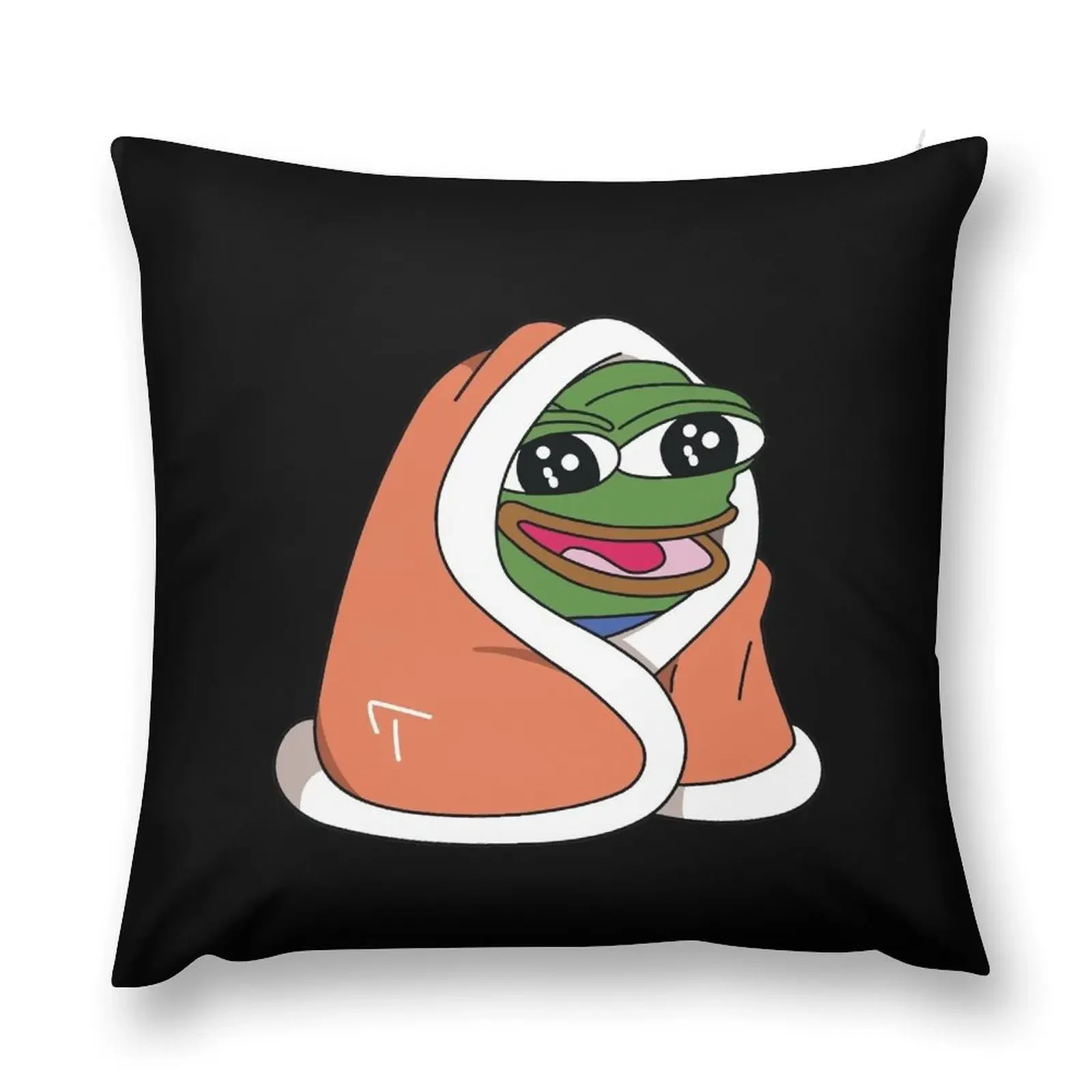 peepoBlanket Emote High Quality Throw Pillow Pillow Cases Decorative Pillowcase Cushion pillow