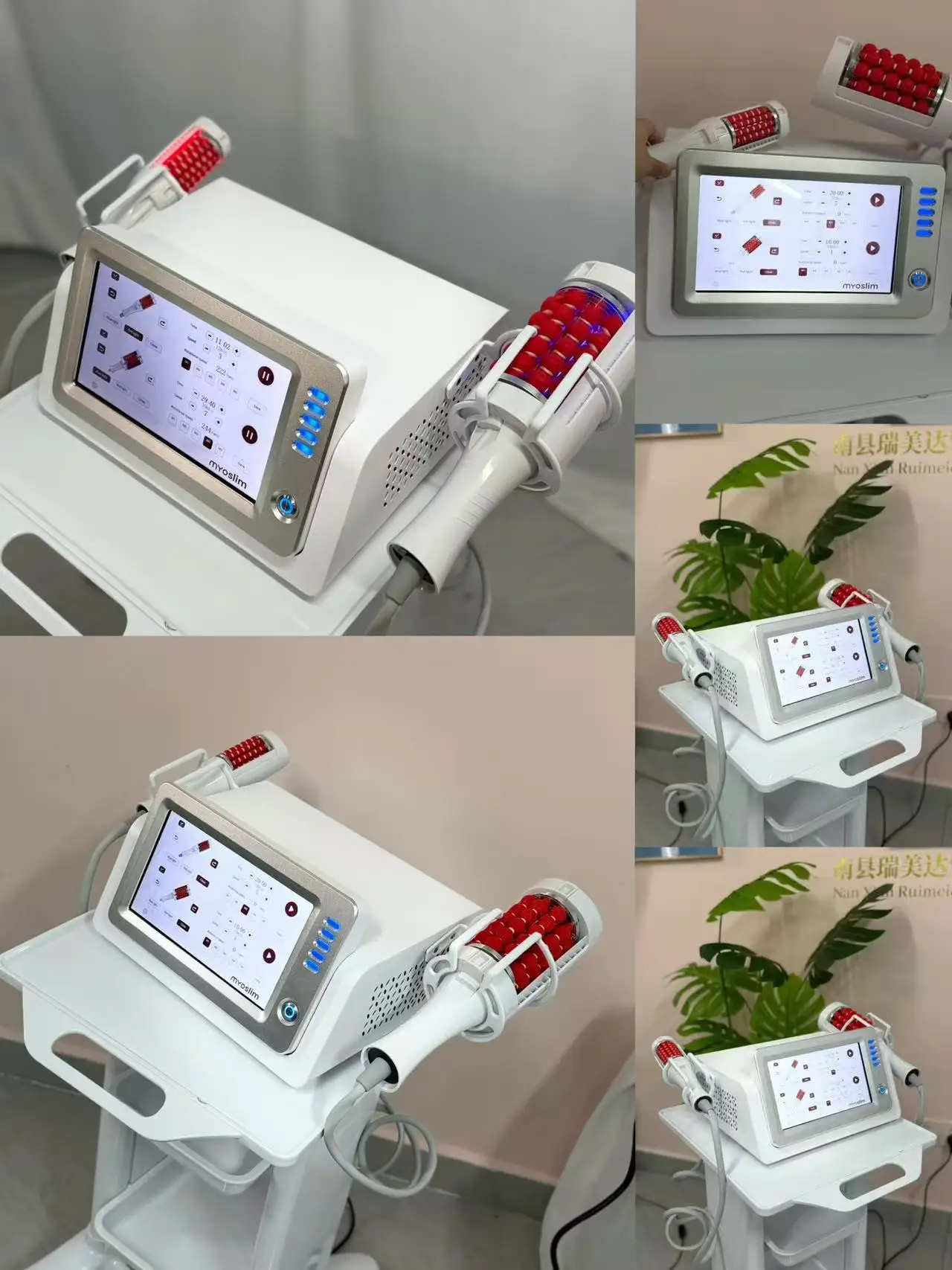 

Myolim Slimming massage cellulite Body Facial Treatment 360 Degree Vibration therapy Inner Ball Roller fat removal Machine