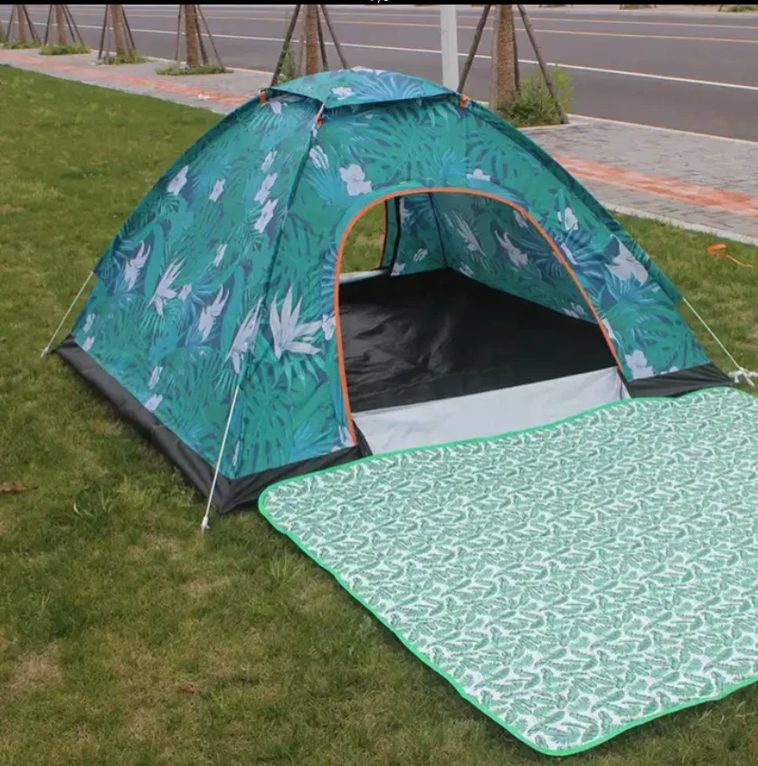 Customized Camping Tents 6 -12 Persons Large Size Shelter Tent Waterproof Family Foldable Portable  Outdoor