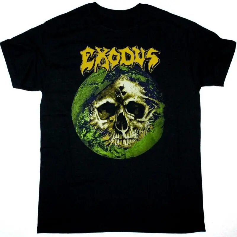 Vtg Exodus Band Toxic Waltz Cotton Black All Size T Shirt AA1337