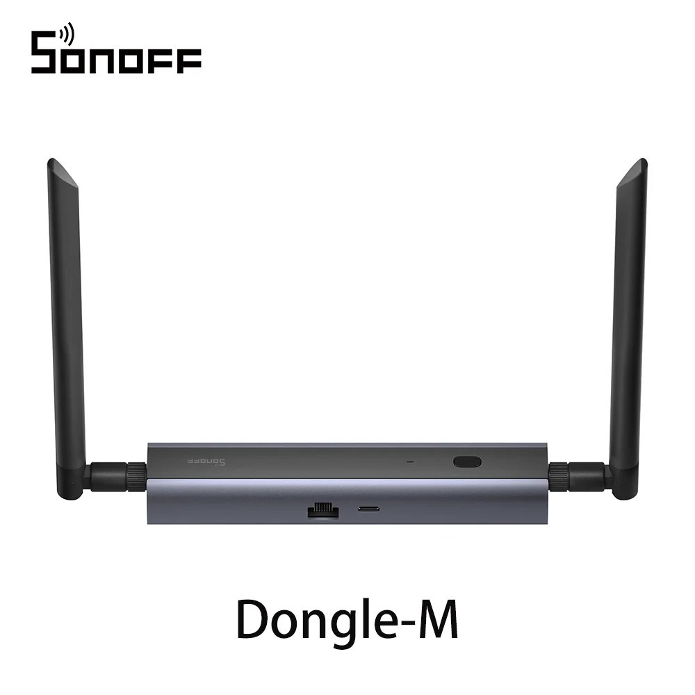 SONOFF Dongle-M Dongle Max Zigbee/Thread PoE Dongle Hoogwaardige chipset Dubbele antenne Ondersteunt Ethernet, Wi-Fi, USB-verbinding - afbeelding 1