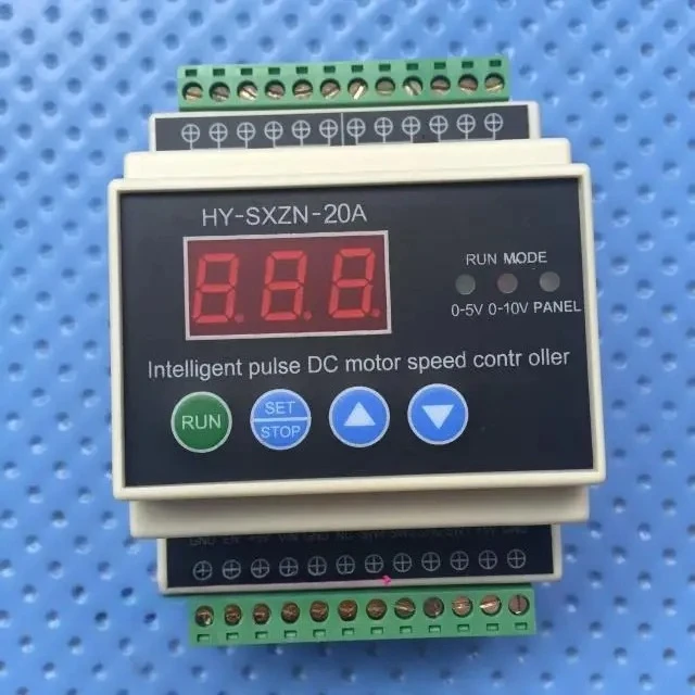 

PWM DC Motor Governor HY-SXZN-20A PLC 0-5V 0-10V 12-65V