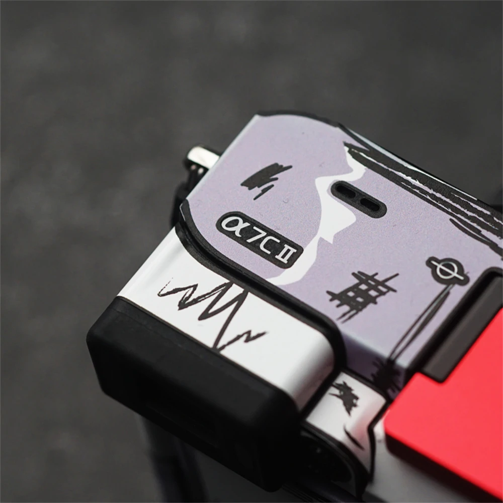 Decal Skin For Sony Alpha 7C II ILCE-7CM2 A7C2 Camera Skin Sticker Wrap Film Protective Film Premium Decal Skin Wrap Covered - Image 2