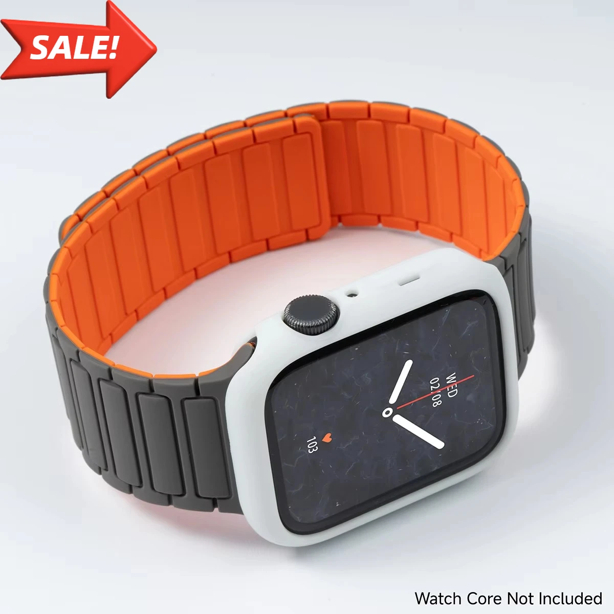 Magnetarmband + Silikonhülle für Apple Watch Band Ultra 2 49 mm 46 mm 45 mm 44 mm 42 mm 41 mm 40 mm TPU-Abdeckung Iwatch 10 9 8 7 6 SE 5 4