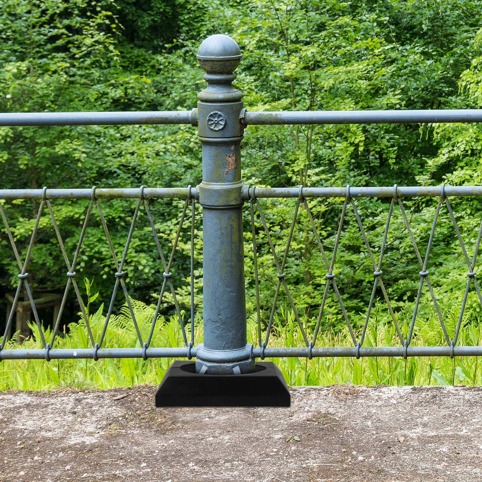 

10Pcs Plastic Fence Post Skirt Decorative Post Covers Replacement Sleeve for Railing Posts Column Wraps for Porch