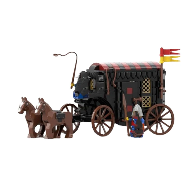 Spot MOC- 127645   Kleine Partikel zusammengebauter Baustein Auto Puzzle Spielzeug Modell Ornament