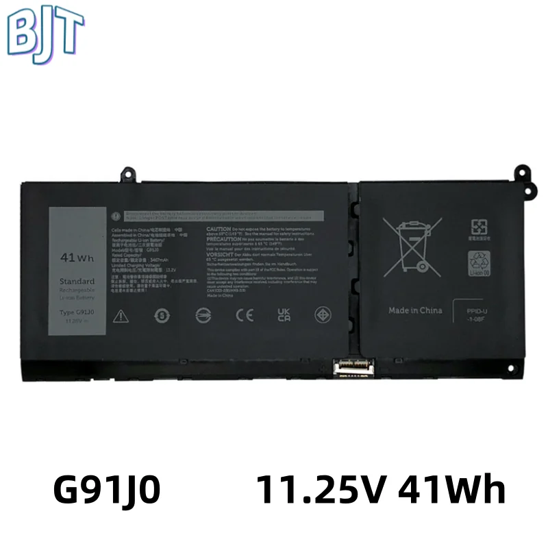 

11.25V 41Wh New G91J0 Laptop Battery for Dell Latitude 3320 3420 3520 Inspiron 15 3515 3511 3520 5310 5410 5418 V6W33 0WV3K8