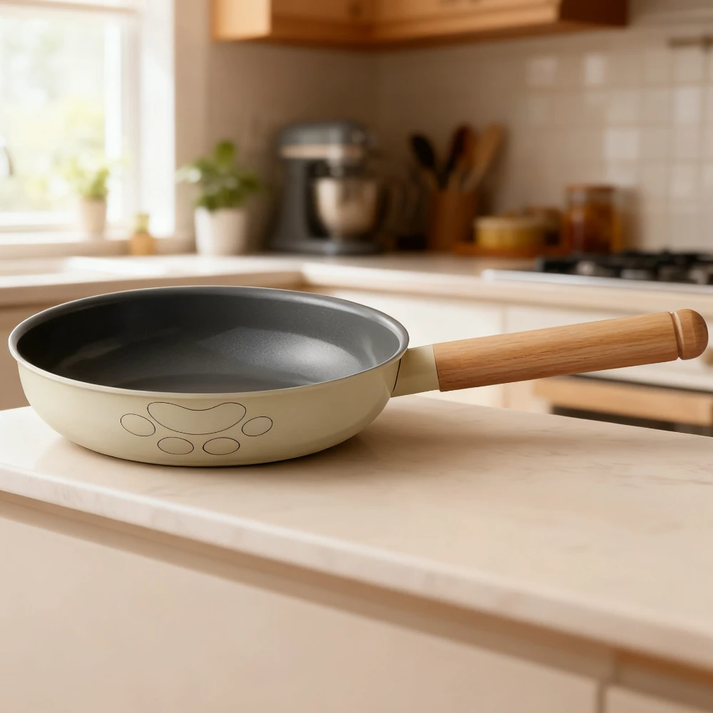 

24 см сковорода с антипригарным покрытием, равномерная кухня, сковорода для яичных стейков, сковорода для омлета, контроль масла, сковорода для дома, кемпинга на открытом воздухе