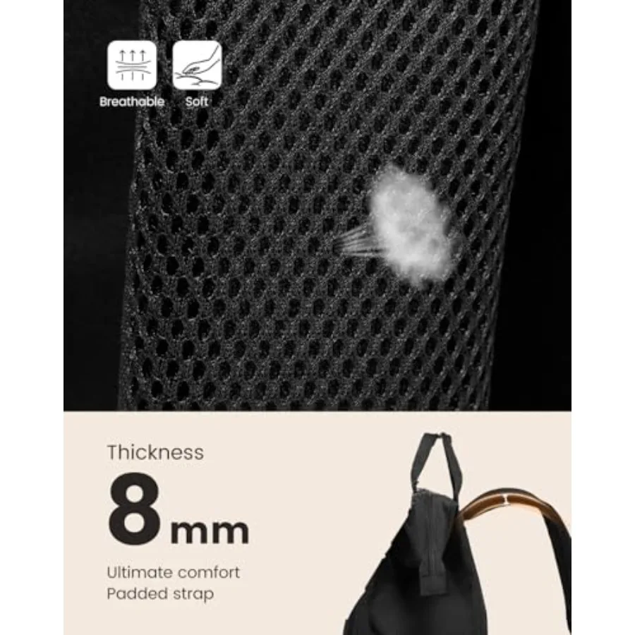 Laptop Backpack for Women, Teacher Nurse Work Laptop Bag, Waterproof Travel Backpack Purse, Business Computer Backpack, Book ba view 4