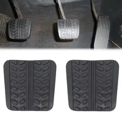 2Pcs Brake Clutch Pedal Pad Cover For Mazda RX-7 323 626 929 B2000 B2200 B2500 B-Series BT-50 MPV MX-3/6 S083-43-028 Accessories