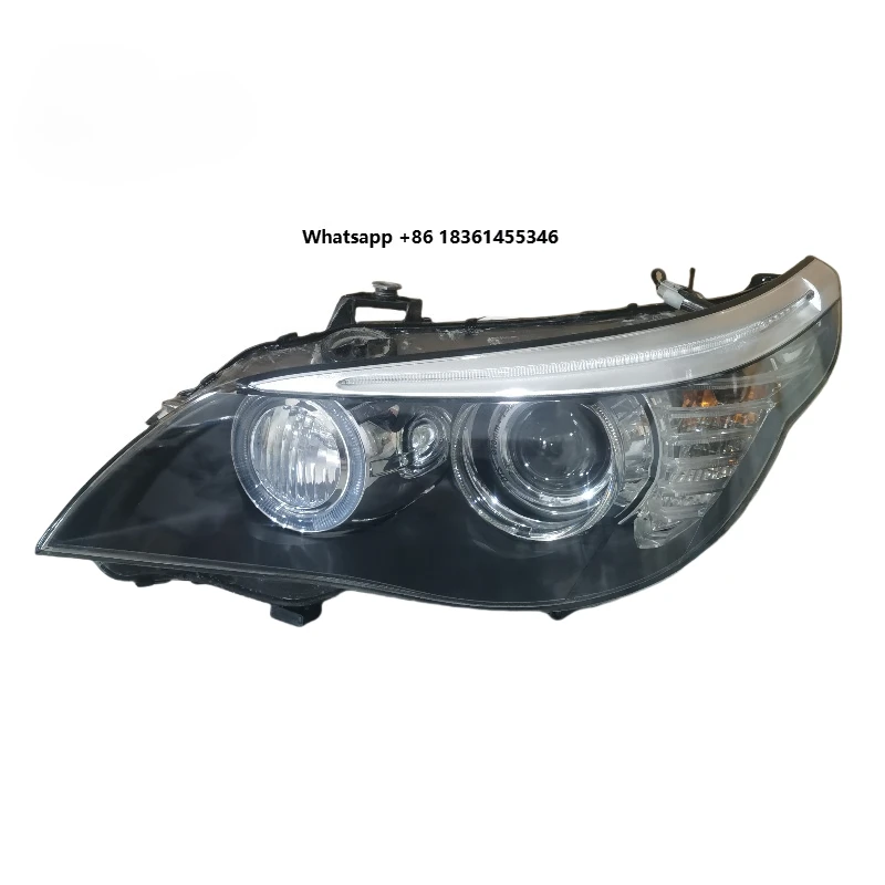 For E60 E61 Original Headlight 2006 2007 2008 2009 Car Light 5 Series 520i 525i 530i Xenon AFS Lamp E60 HID Headlamp