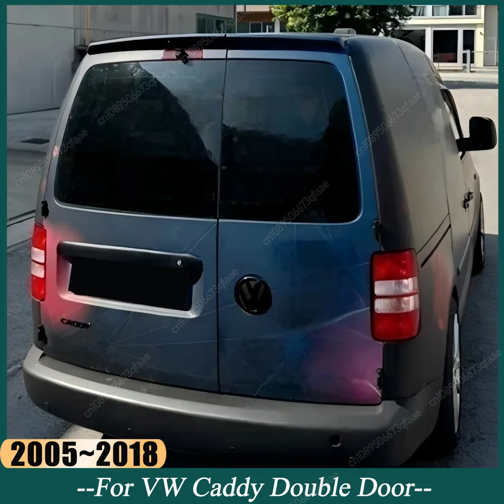 

Автомобильный задний спойлер на крышу, крыло для VW Caddy, двухдверный спойлер на крышу 2005-2018, задний спойлер на багажник, крыло, глянцевый черный Bodykits из АБС-пластика