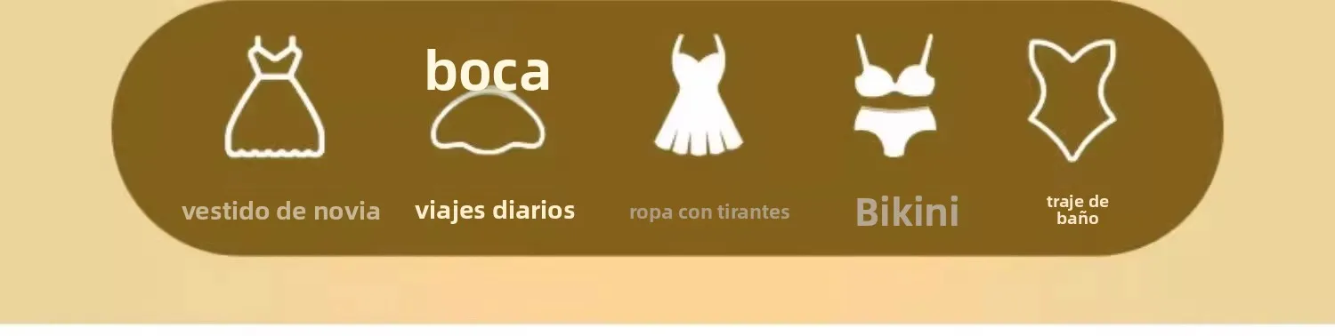 Cubrepezones de silicona transpirables para mujer, sujetador sin tirantes para vestido de novia, ropa interior invisible engr...