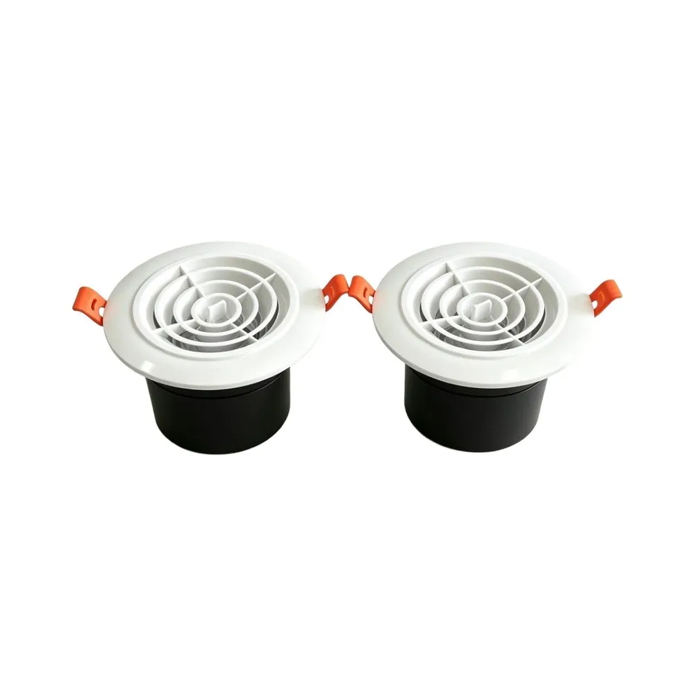 Round Vent for Fresh Air Systems Featuring ABS Construction to Maintain Consistent Air Exchange Performance Over Time