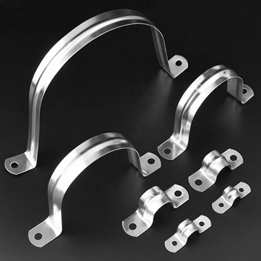 10Pcs Throat Hoop Horseback Hose Clamp M5-M100 5mm-100mm Fastening Buckles Riding Clip 304 Stainless Steel Plumbing Tightening