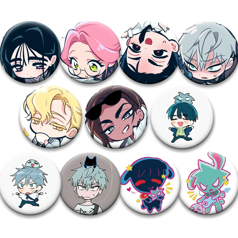 

Ivan,Till,Mizi,Sua,Luka,Hyuna Cartoon Brooches Pins Fashion Jewelry Accessories Alien Stage Badge for Bag Decor Exquisite Gifts