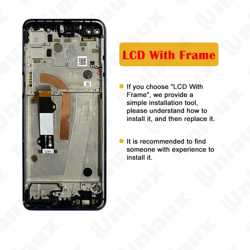 Imagem -03 - Lcd Display Touch Screen Digitizer Assembly Substituição Apto para Motorola Moto G100 Xt2125 Xt21254 Original 67