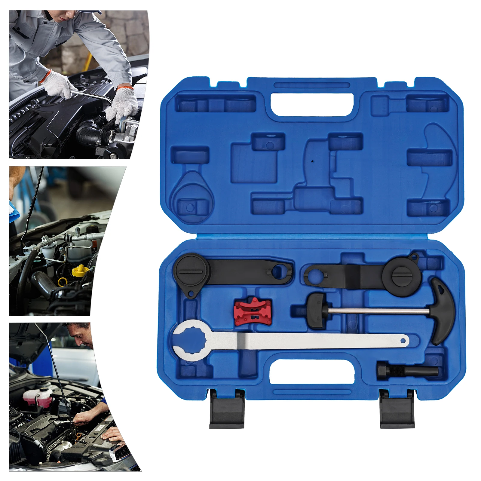 Timing Belt Tool Set, Camshaft Motor Timing Tool Set, Camshaft Alignment Timing Tool Kit, Fit for Volkswagen VAG Series