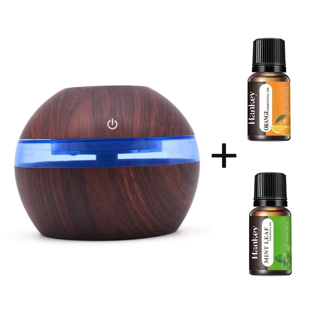 New Excellence Home USB 10.14oz nawilżacz przełącznik dotykowy dyfuzor z 7 diodami LED do salonu sypialnia z olejkami eterycznymi