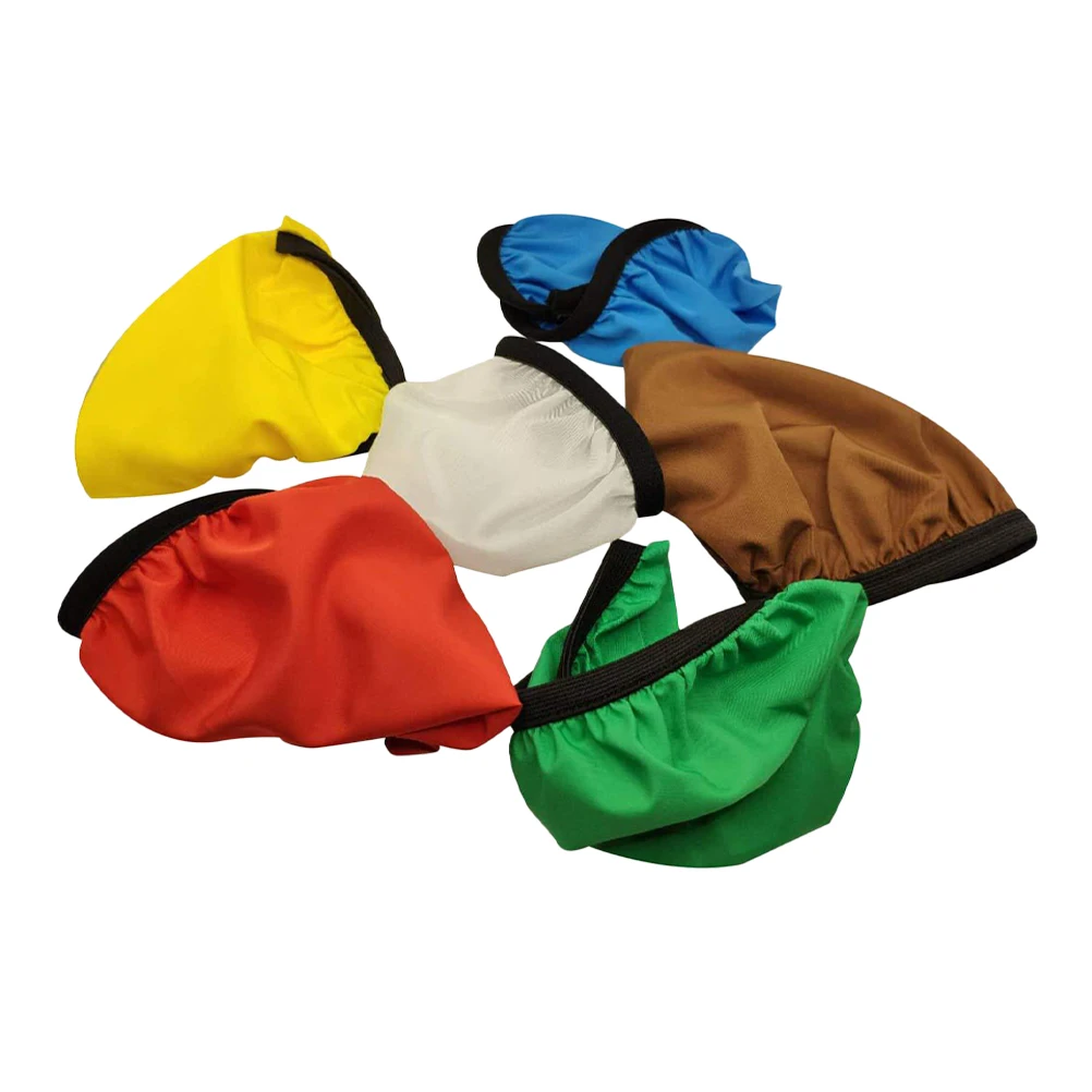 

6 Pcs Photography Lampshade Diffusers Small Light Cover Round Nylon Flash Lampshades