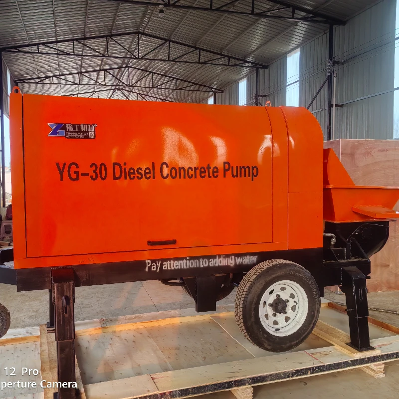 

Mining Concrete Pump Mixer Machine Quality Concrete Mixer Incline Pressure Putzmeister Mobile Concrete Pump Machine for Mexico