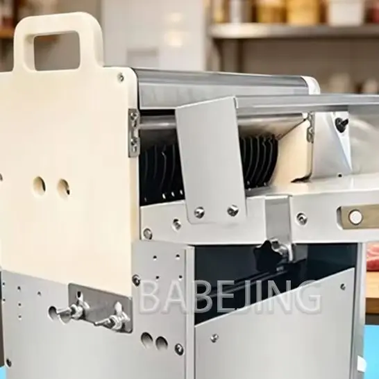 

Fully Automatic Commercial Industrial Food Slicer for Ham Beef Mutton - Time-Saving Kitchen Equipment for Restaurants And Cafes
