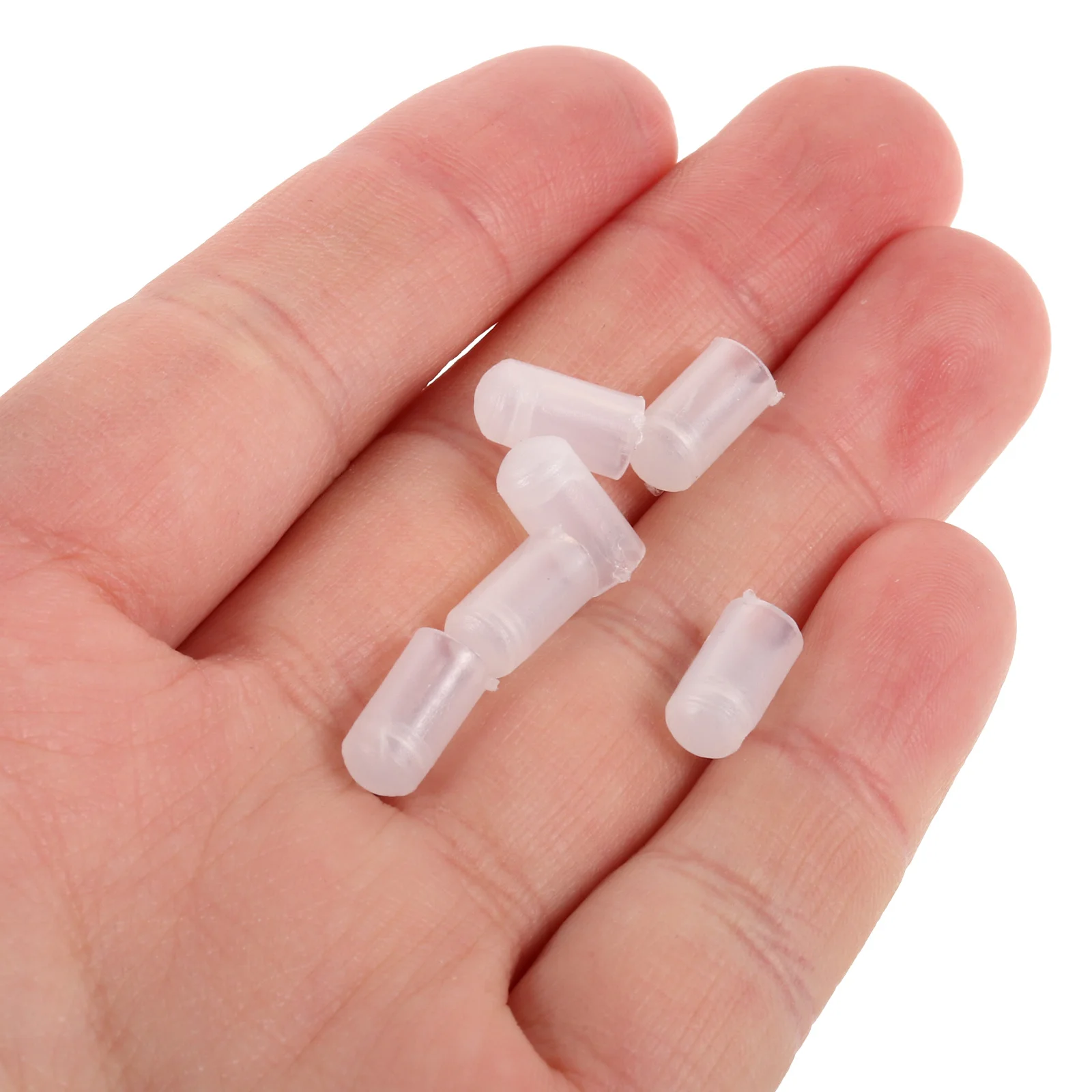 20Pcs Kite Rod Caps Durable Plastic DIY Kite Parts Easy Install Replacement Outdoor Flying Support Telescoping Pole Cap