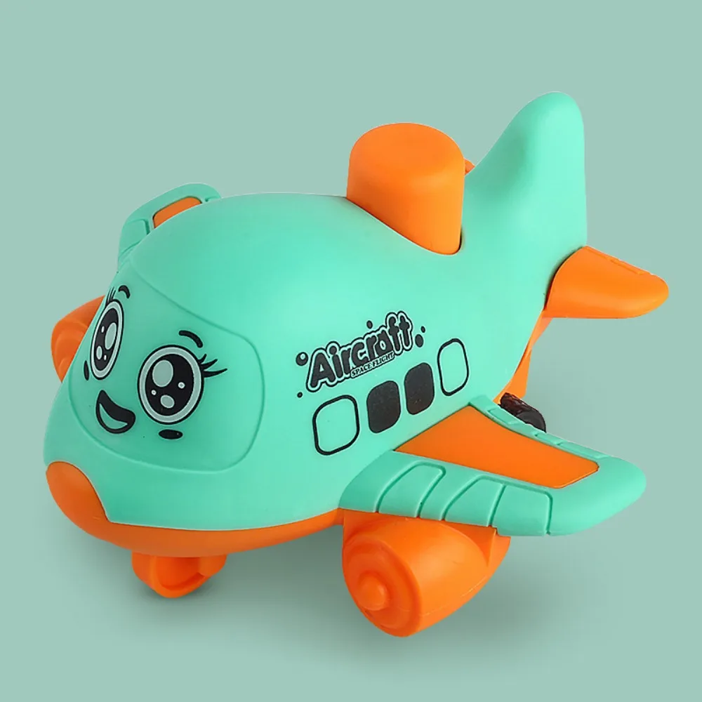 

Puzzle Press and Go Car Toy Simulation Education Pull Back Car Toy Cartoon Spacecraft Press Inertia Pull Back Toy Children