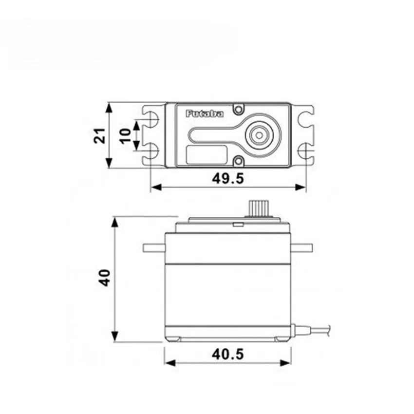 Futaba BLS373SV High Voltago HV Brushless Digital Servo S.Bus2 Metal Gear Digital Standard Serv