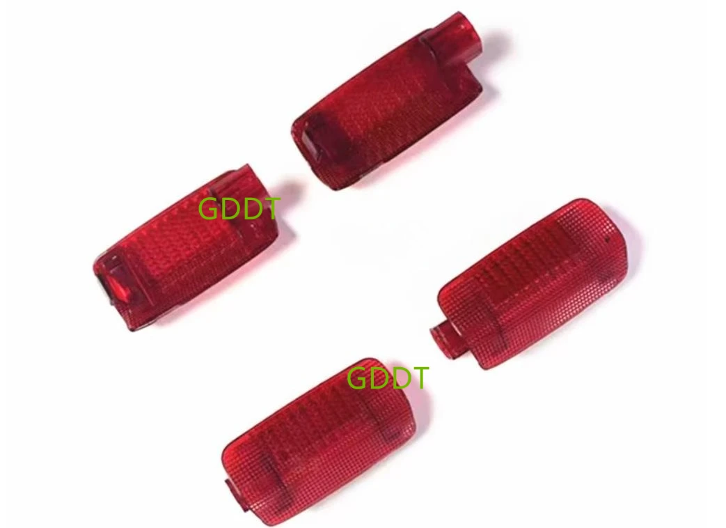 1 Piece Red Door Lamp Cover for Land Cruiser Prado 150 LCP150 2010-2022 Door Light Cover for Toyota LC150 Accessories