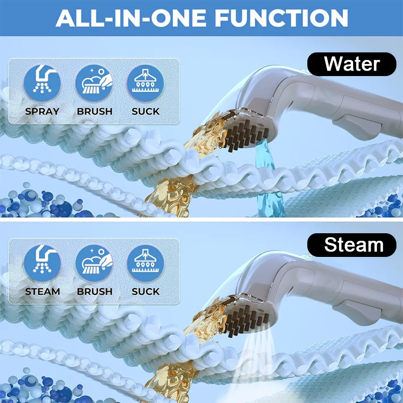 เครื่องทำความสะอาดพรมแบบพกพา 2 - Seat Cleaner Fabric บทวิจารณ์และราคา