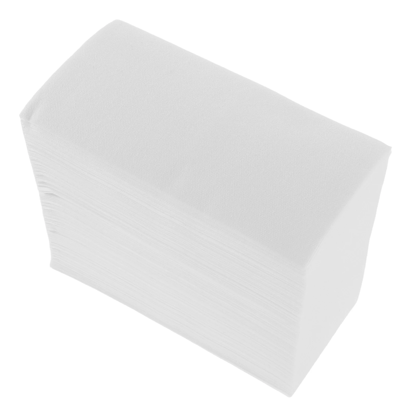 

100pcs White Paper Napkins 20x40cm Disposable Towels for Bathroom Wedding Party Dinner Guest Use Soft Texture