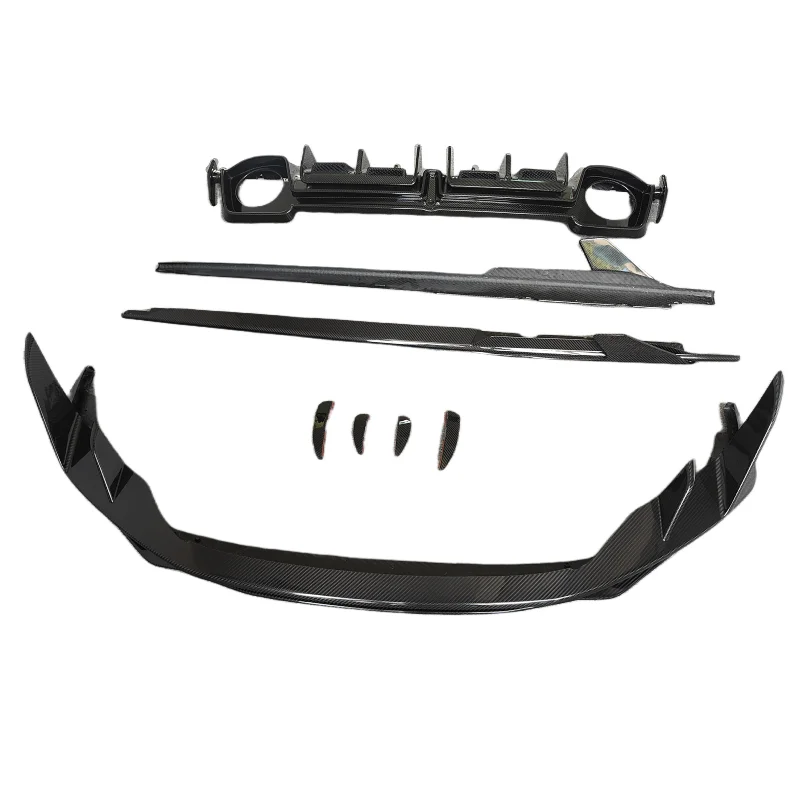 

High Quality CAP Style Carbon Fiber Body Kit for Audi R8 Genuine Carbon Fiber Front Lip and Rear Diffuser Side Skirts