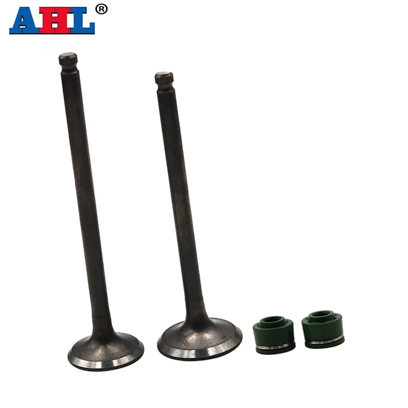 Motorcycle Intake Exhaust Valve Stem With Oil Seals For YAMAHA TTR250 TT R250 TTR 250 1999-2006