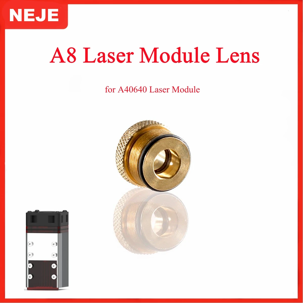 Lensa Pengganti Modul Laser NEJE A8 Baru 2022 untuk Modul Laser NEJE A40640