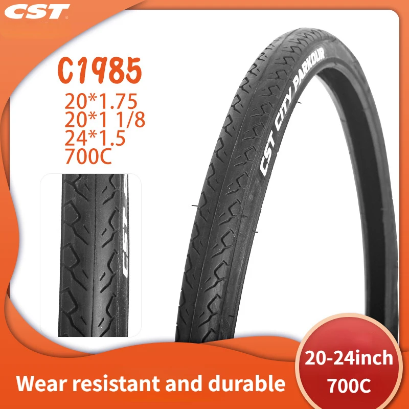 C1985 20X1.75 20 * 1 1/8 Bicycle tire 700 * 32/35C mountain bike wear-resistant tire