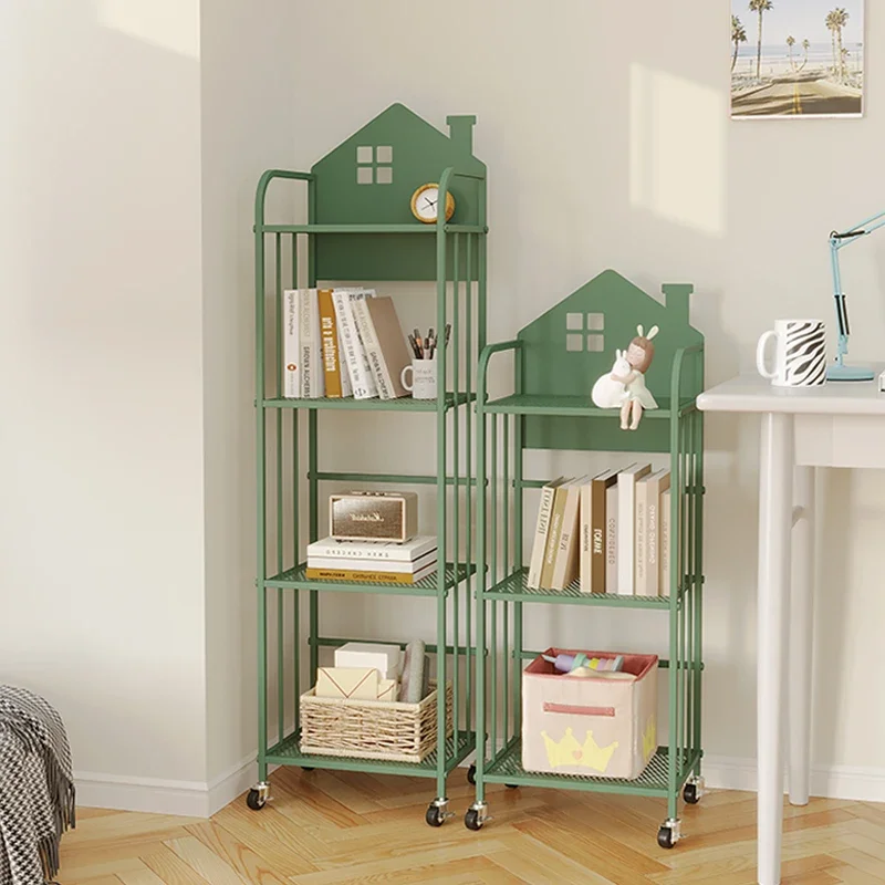 Pengatur Penyimpanan Mainan Rak Buku Lagu Rak Anak-anak Rak Ruang Rak Buku Rak Buku Kotak Kabinet Bayi Anak