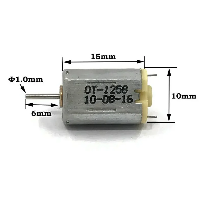 Mini M20 Motor DC1.5V 3V 3.7V High Speed Micro 8mm*10mm Motor for Track Block Train RC Car