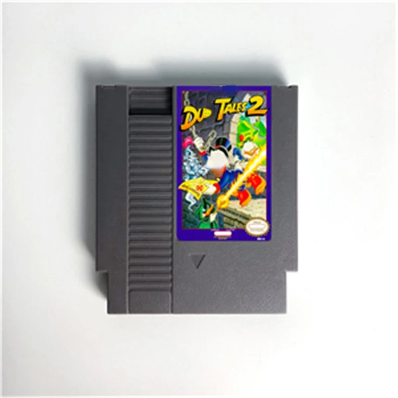 Duck Tales 1 2 Retro Cartridge for 72 PINS Game Console